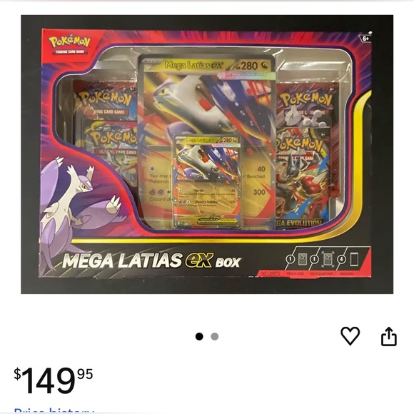 Pokemon Other - Mega Latias EX Box Set
